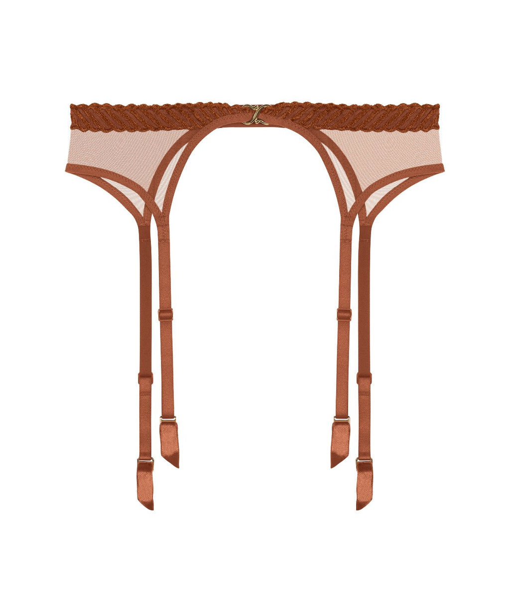 aubade-sheer-emotion-porte-jarretelles-honey-2 image 1