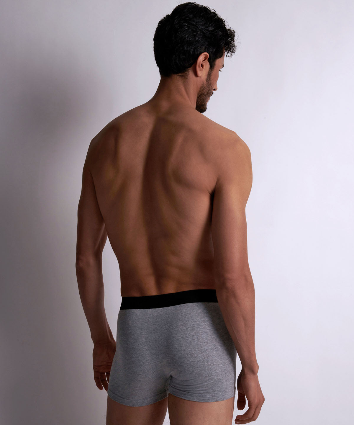 aubade-homme-pack-2-boxers-knit-gris-chin image 7