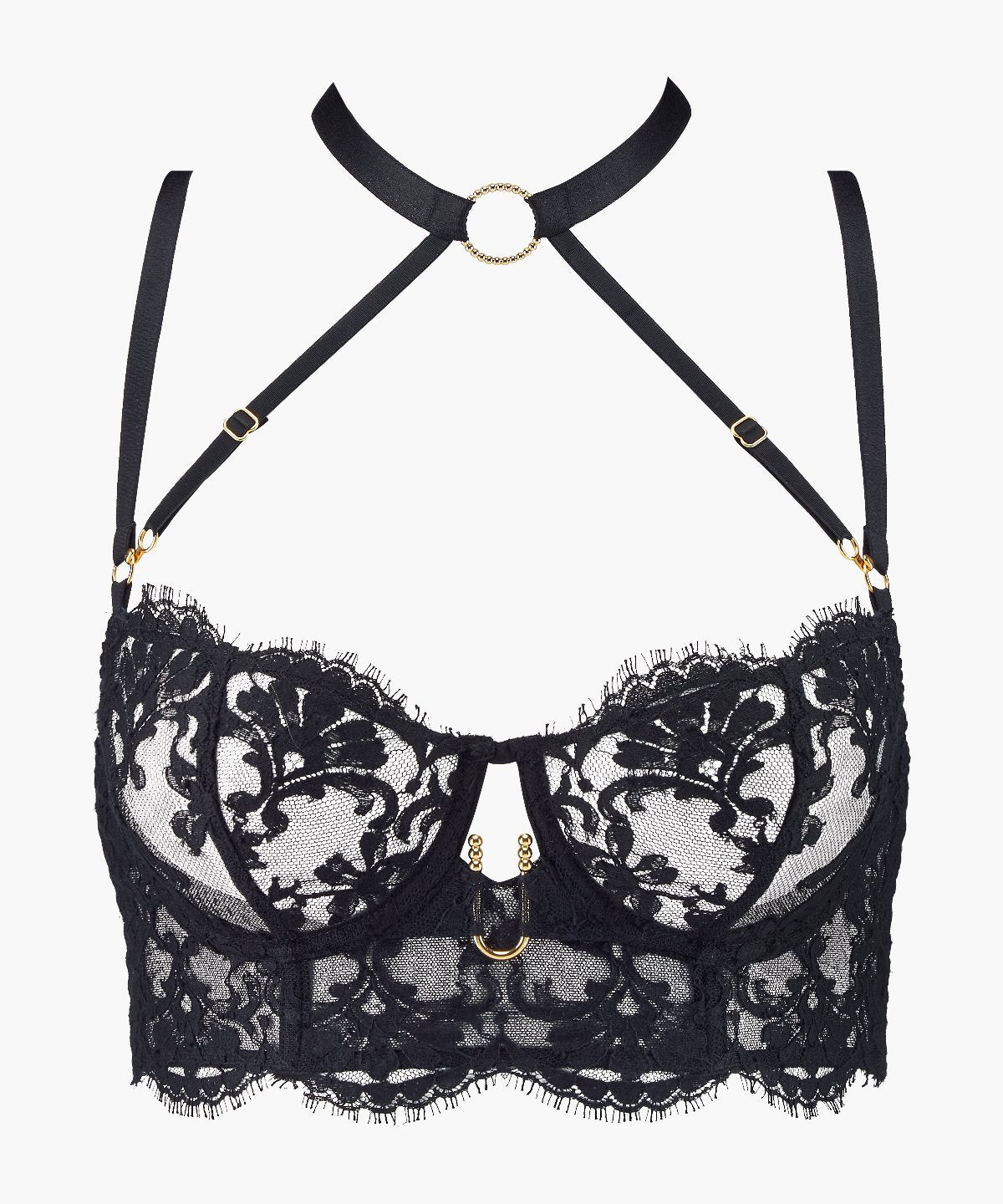 aubade-under-your-spell-bustier-ultra-black-3 image 1