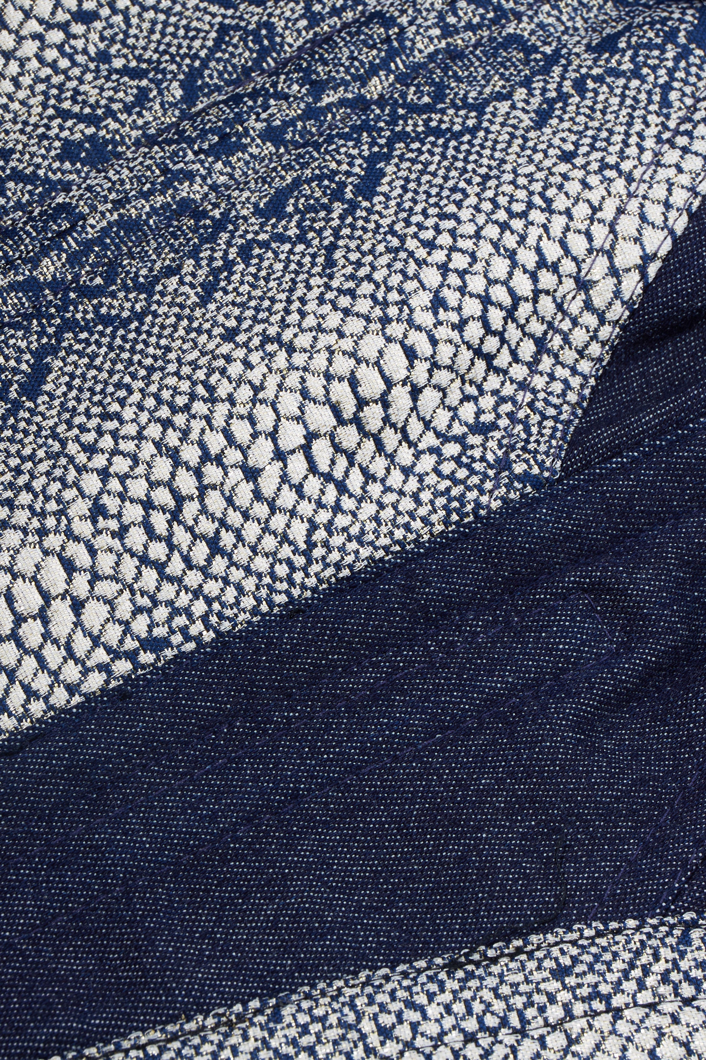 cadolle-victoria-corset-denim-bleu-en-coton image 3