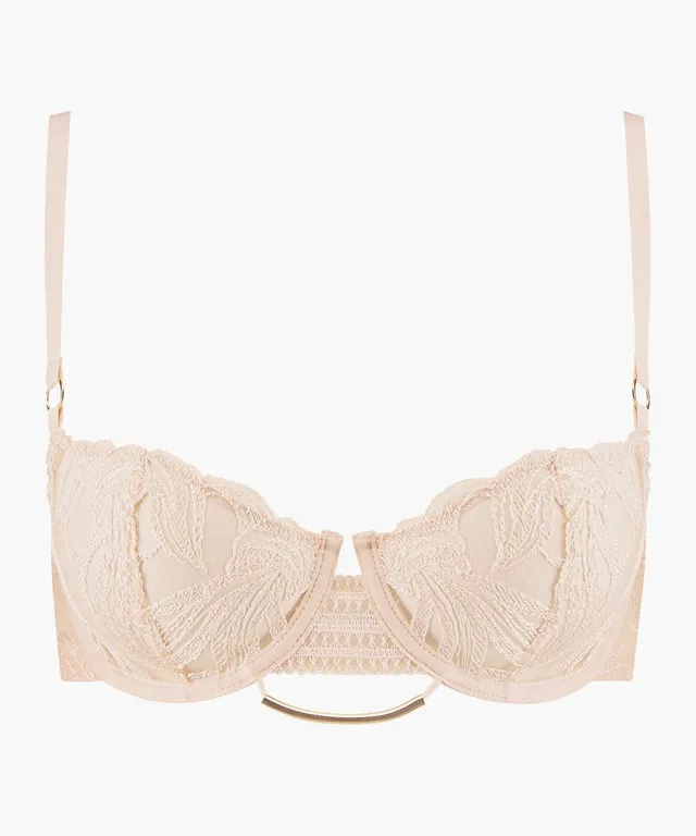 aubade-into-the-groove-soutien-gorge-demi-sein-sandstone image 1