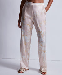 aubade-silk-by-night-pantalon-pyjama-soie-amberlight image 6