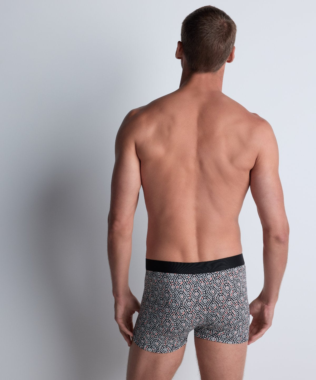 aubade-homme-pack-2-boxers-pattern-noir-2 image 5