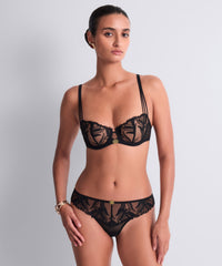 aubade-sweet-euphoria-culotte-br-silienne-noir image 2