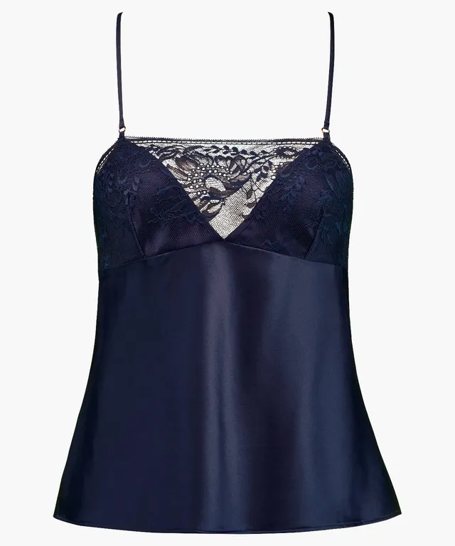 aubade-midnight-whisper-top-fines-bretelles-evening-blue image 1
