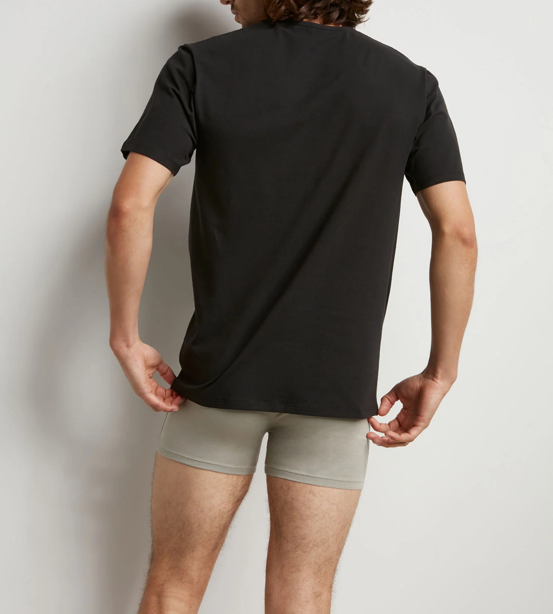 dim-regul-activ-lot-de-2-t-shirts-homme-col-rond-noir-thermor-gulateur image 2