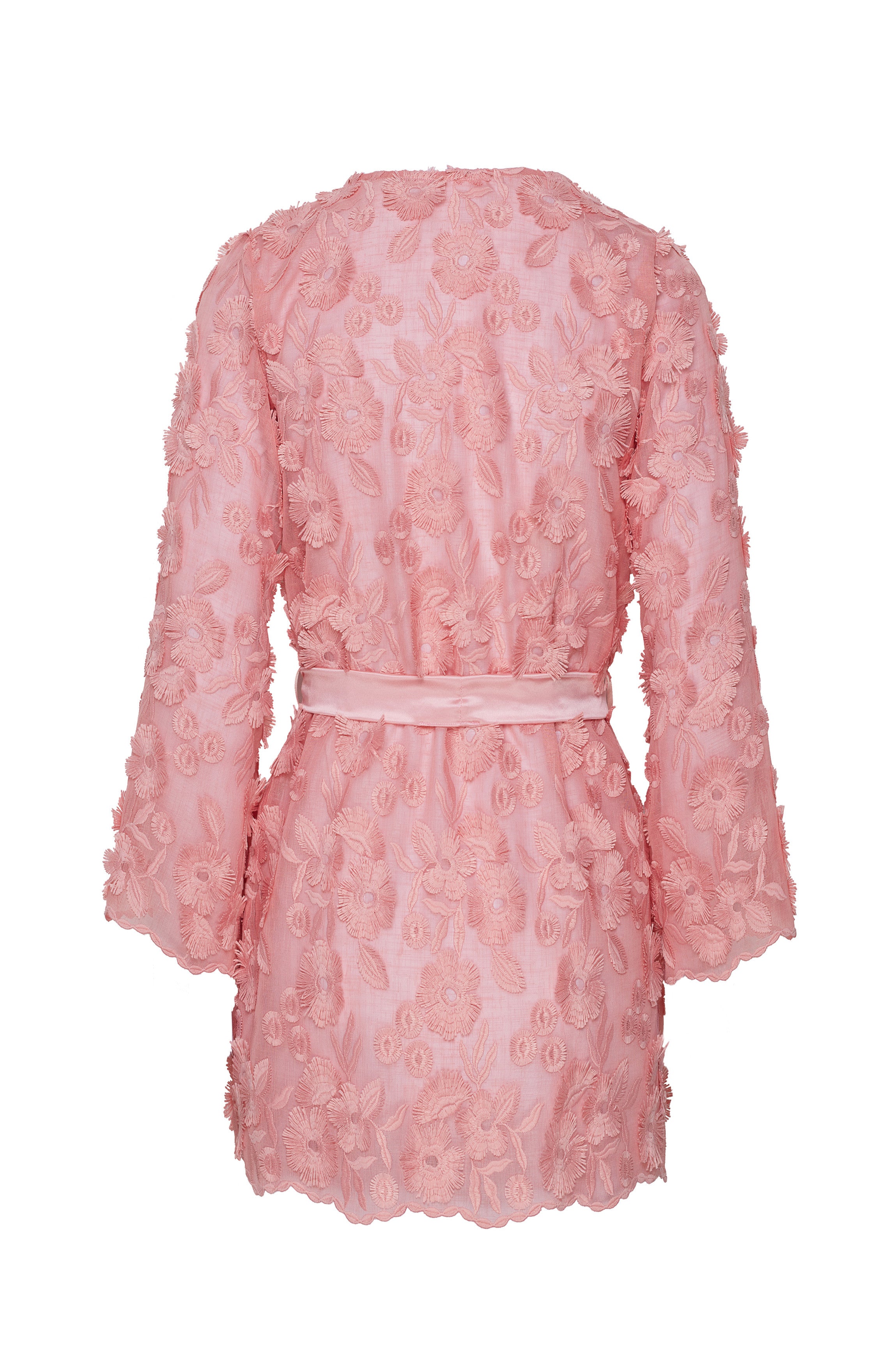 cadolle-eloise-peignoir-lin-rose image 2
