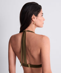 aubade-summer-stars-haut-de-bikini-triangle-mono-armature-kaki image 4