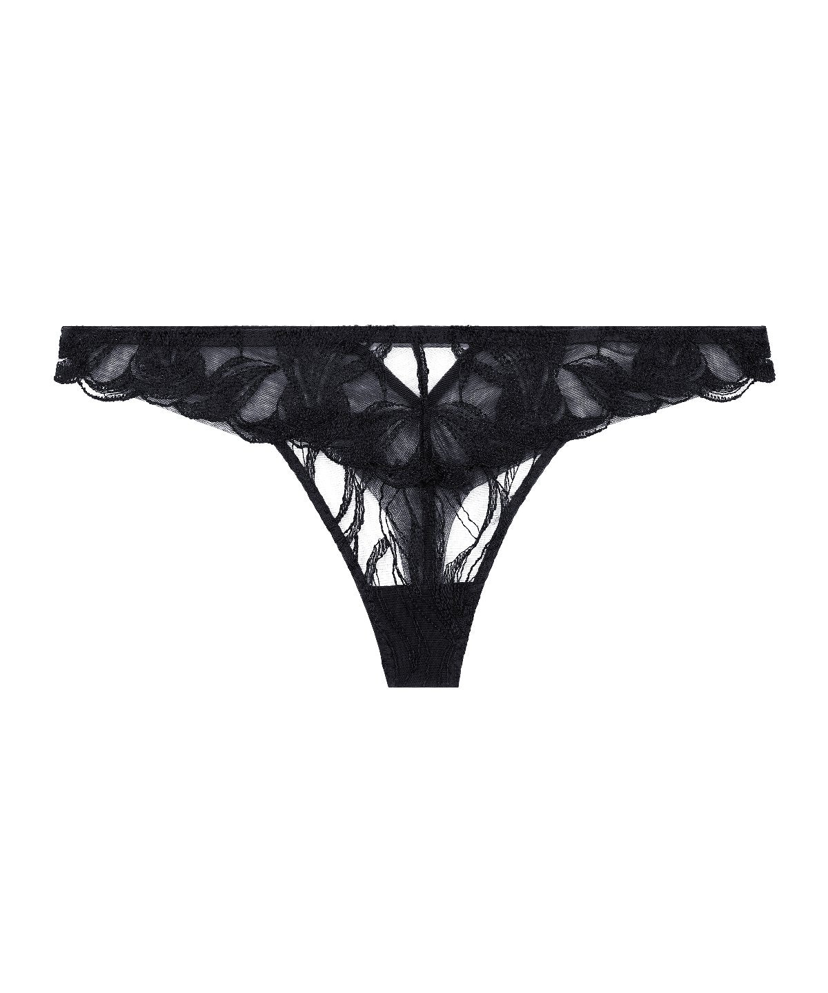aubade-into-the-groove-tanga-black image 1