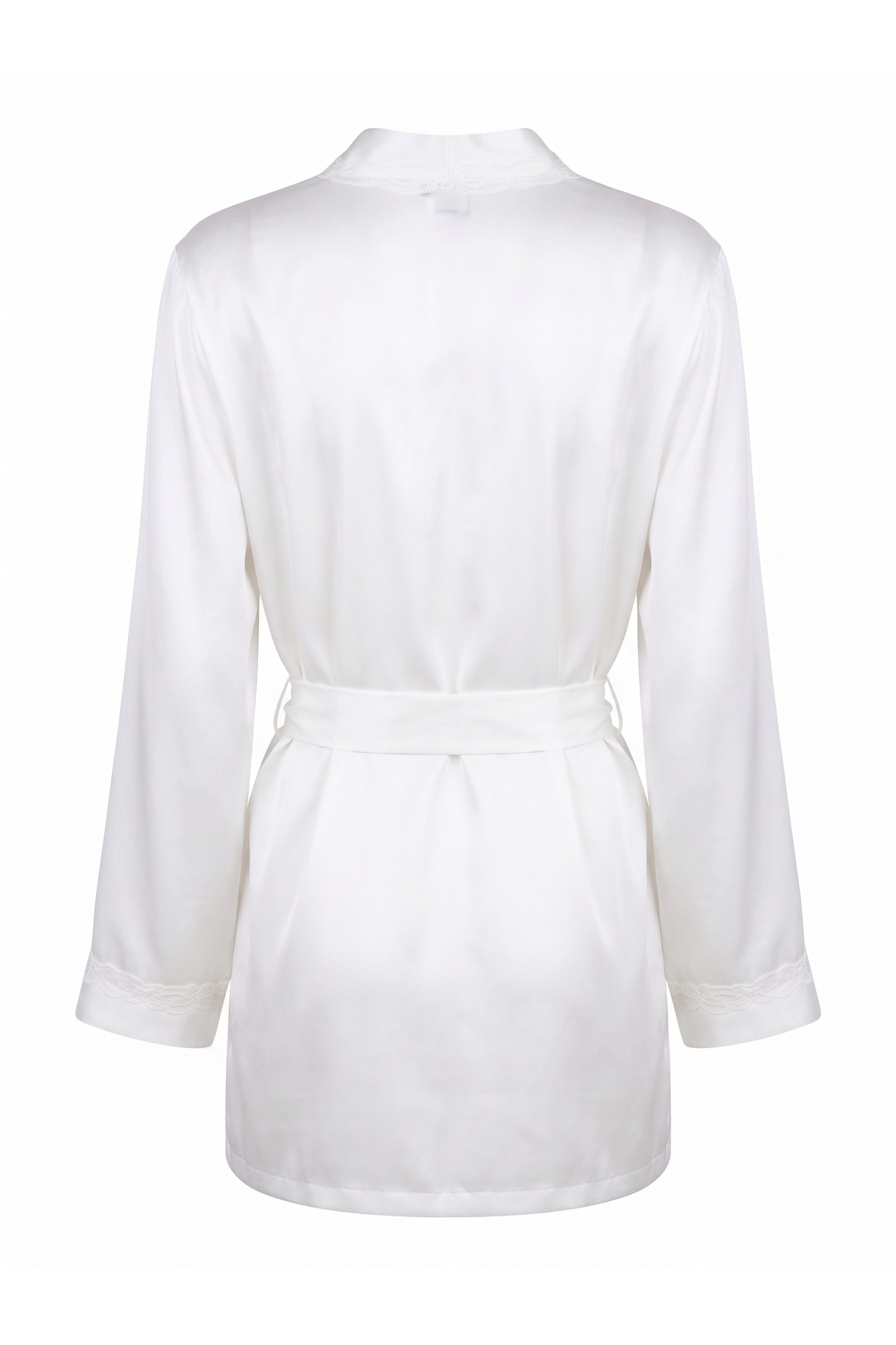 cadolle-veste-de-pyjama-soie-ivoire-dentelle image 2