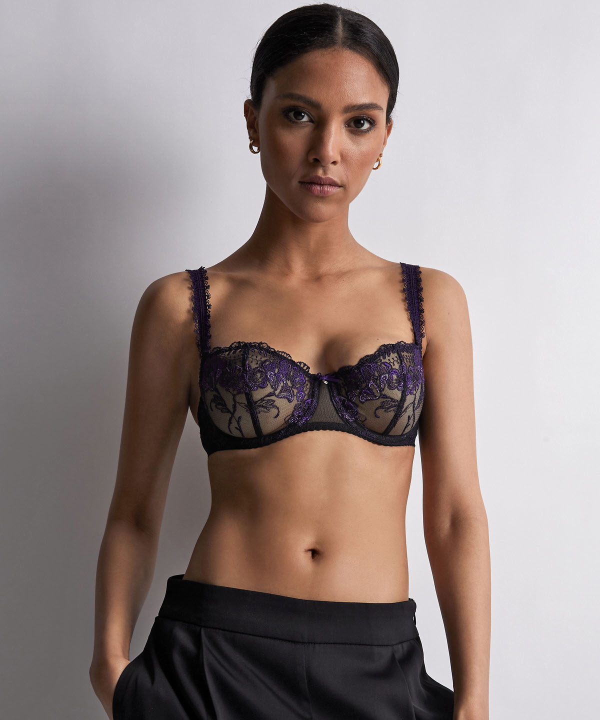 aubade-fleur-de-toi-soutien-gorge-corbeille-dark-orchid image 3
