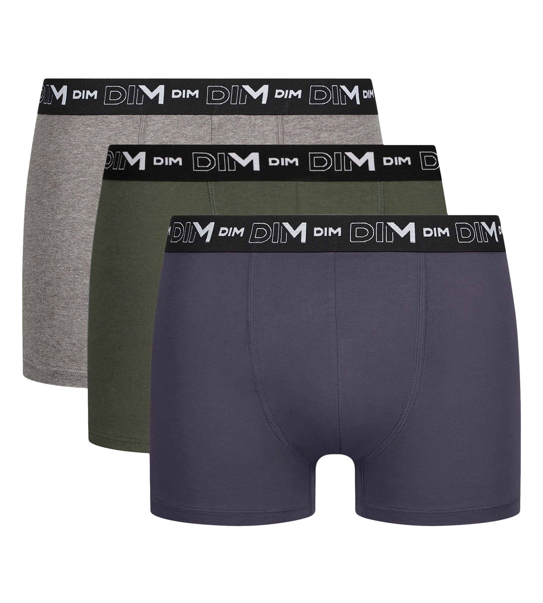 dim-lot-de-3-boxers-homme-coton-stretch-terrien image 3