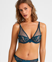aubade-lovessence-soutien-gorge-triangle-armatures-imperial-green image 3