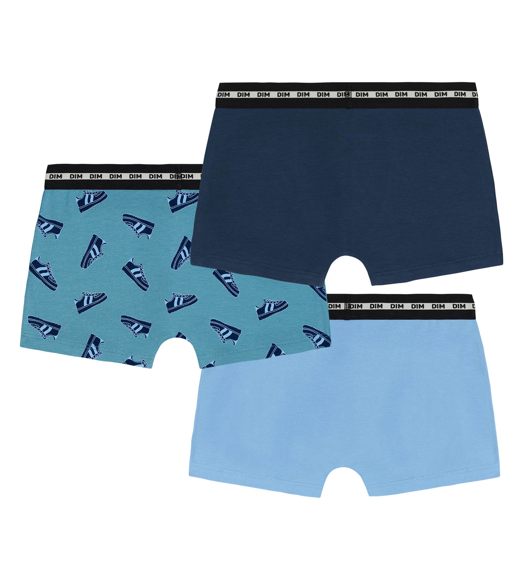 dim-lot-de-3-boxers-gar-on-coton-stretch-streetwear image 2