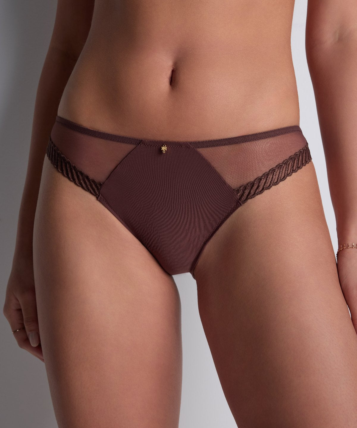 aubade-sheer-emotion-culotte-br-silienne-sepia image 2