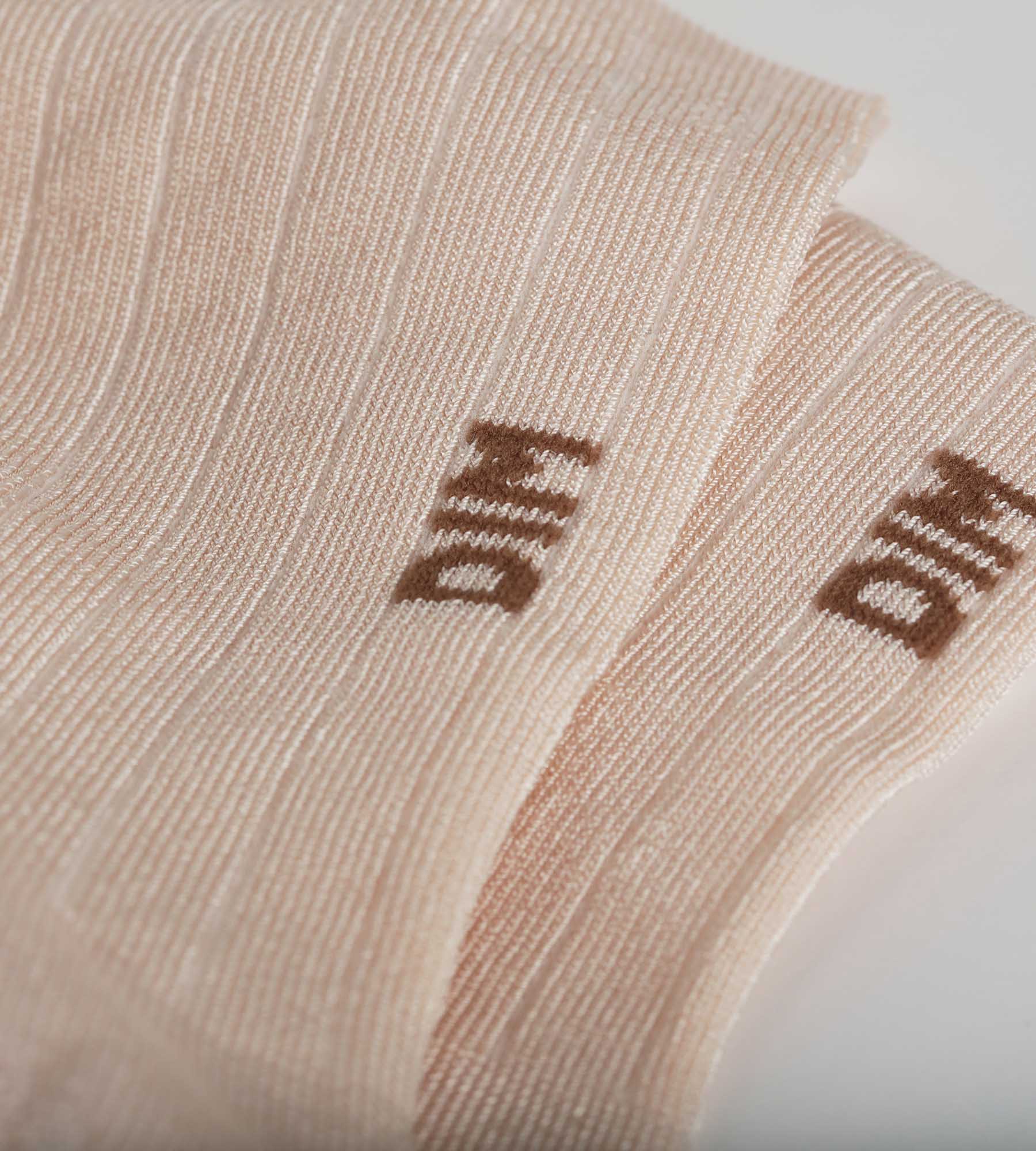 dim-mode-chaussettes-femme-c-tel-es-coton-satin-ivoire image 3