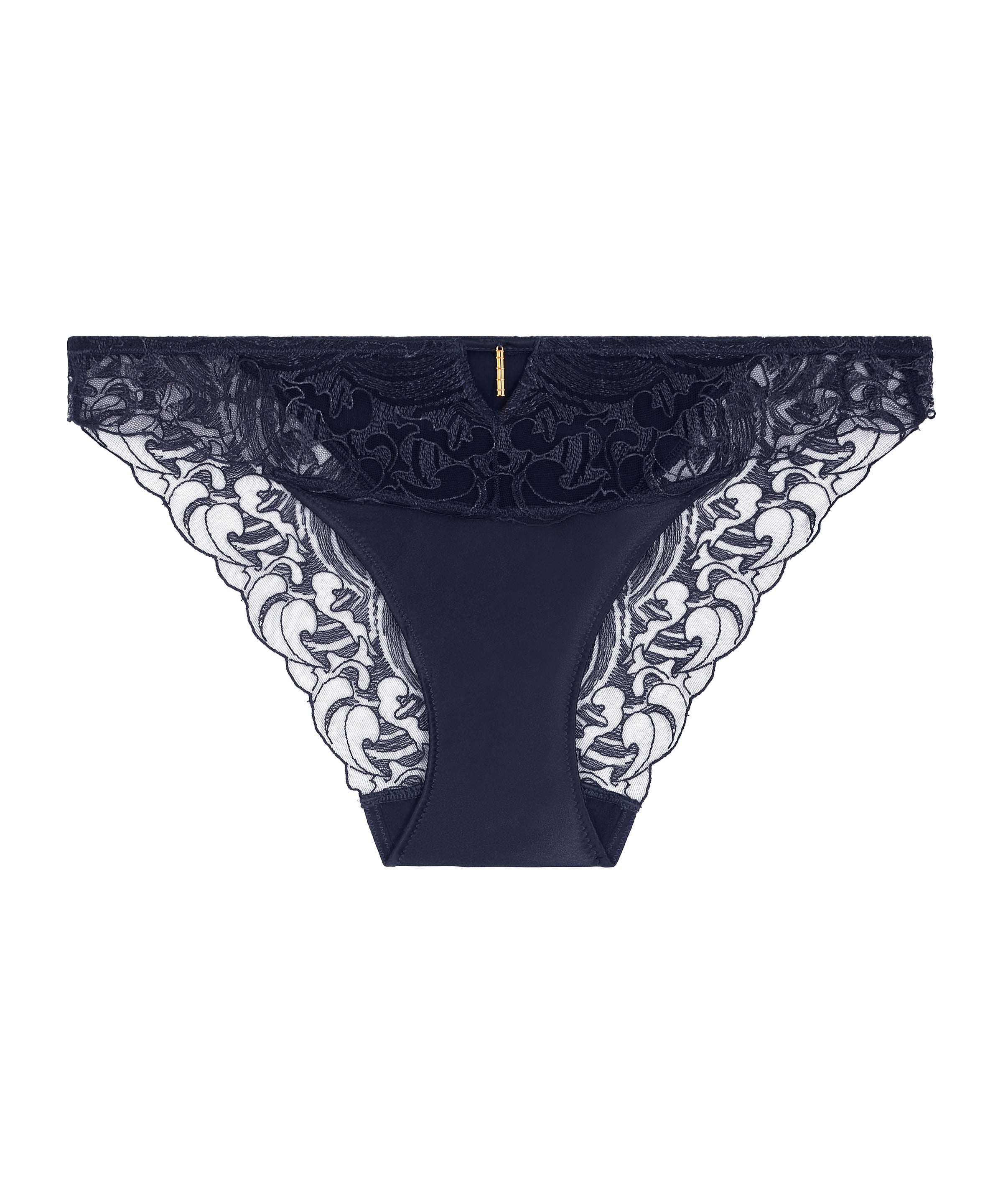 aubade-satin-memories-culotte-italienne-deep-sea image 1