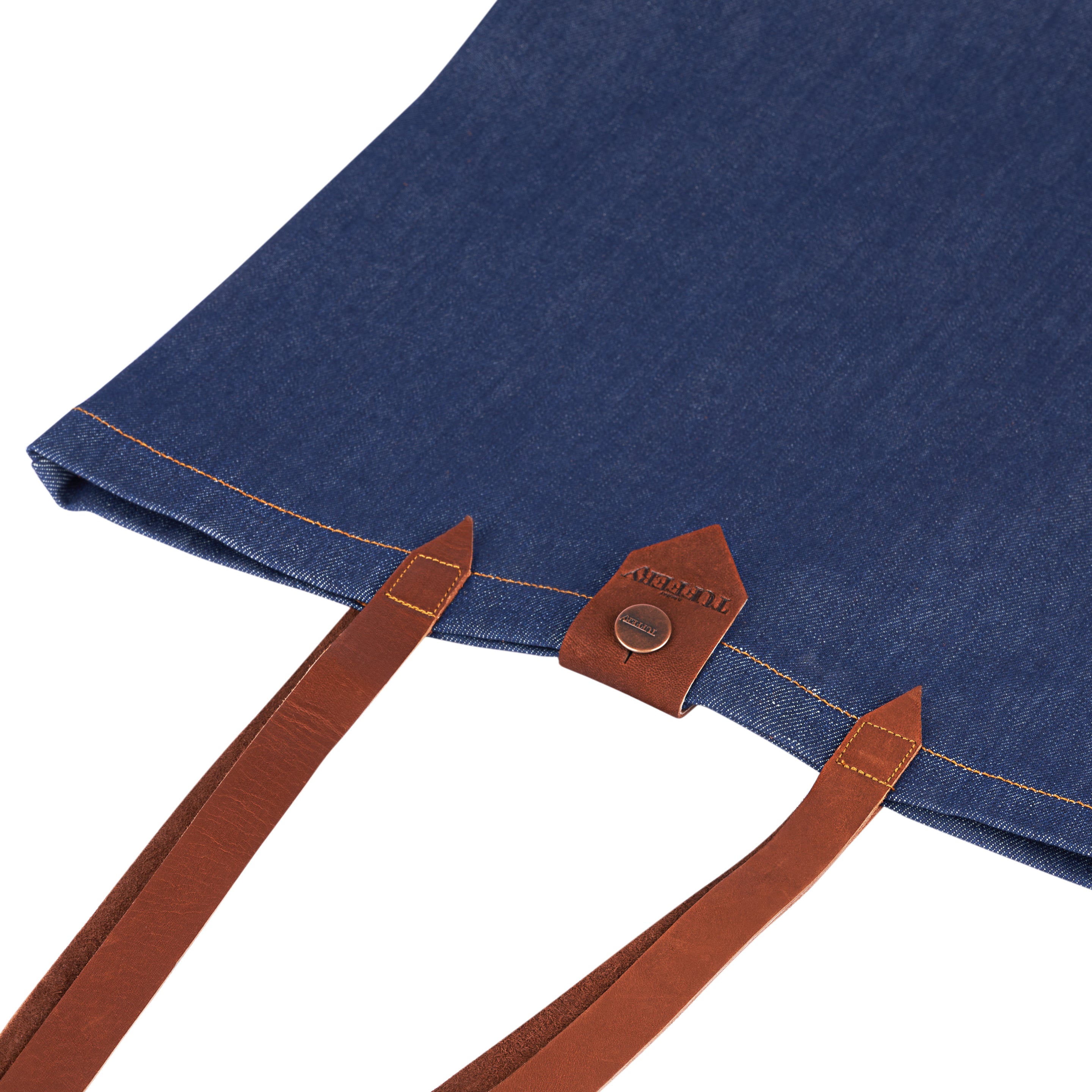 atelier-tuffery-tote-bag-jean-brut-et-cuir image 2