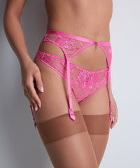 aubade-rules-of-attraction-porte-jarretelles-exciting-pink-2 image 2