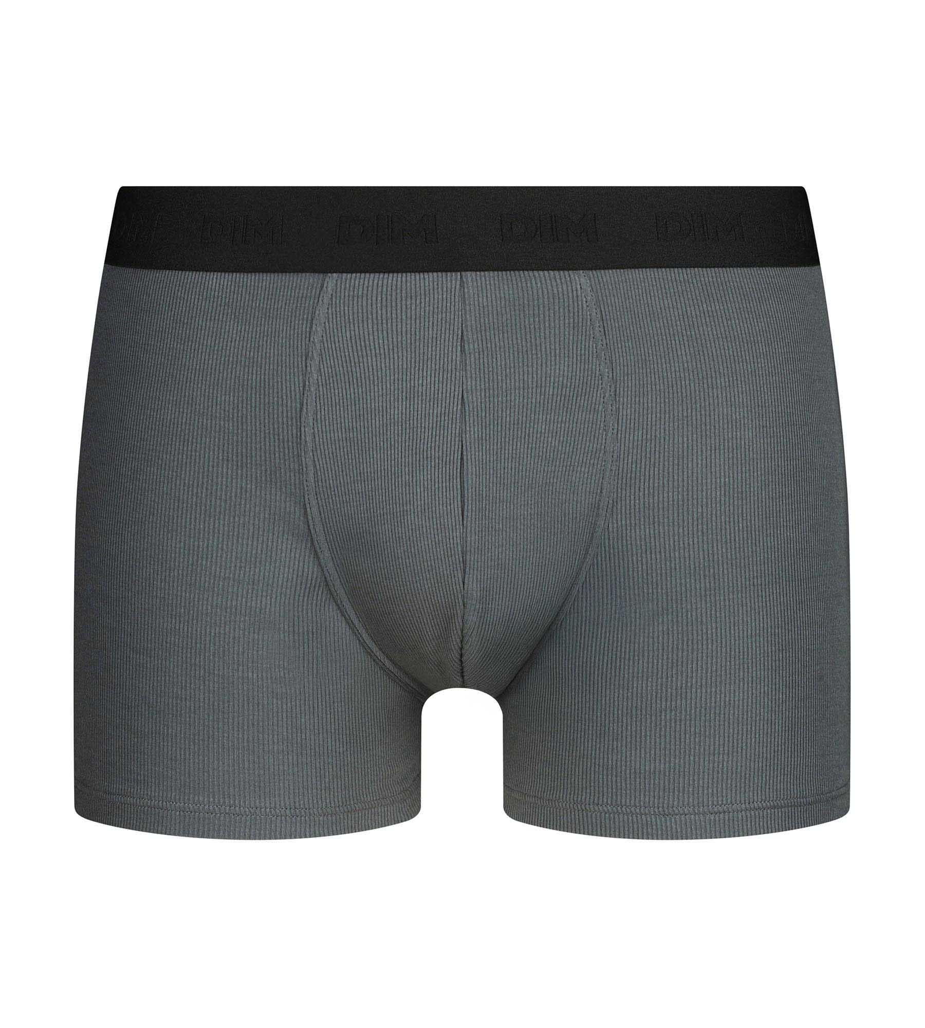 dim-l-gant-boxer-homme-en-coton-modal-c-tel-gris-acier image 3