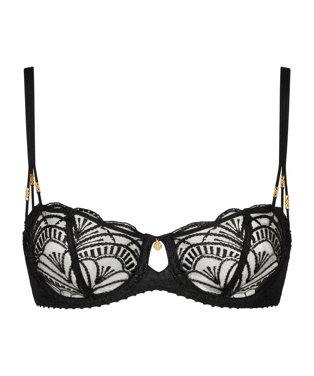 aubade-vibes-soutien-gorge-corbeille-noir image 1