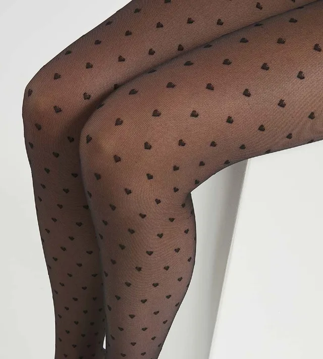 dim-style-collant-femme-voile-19d-c-urs-noir image 1