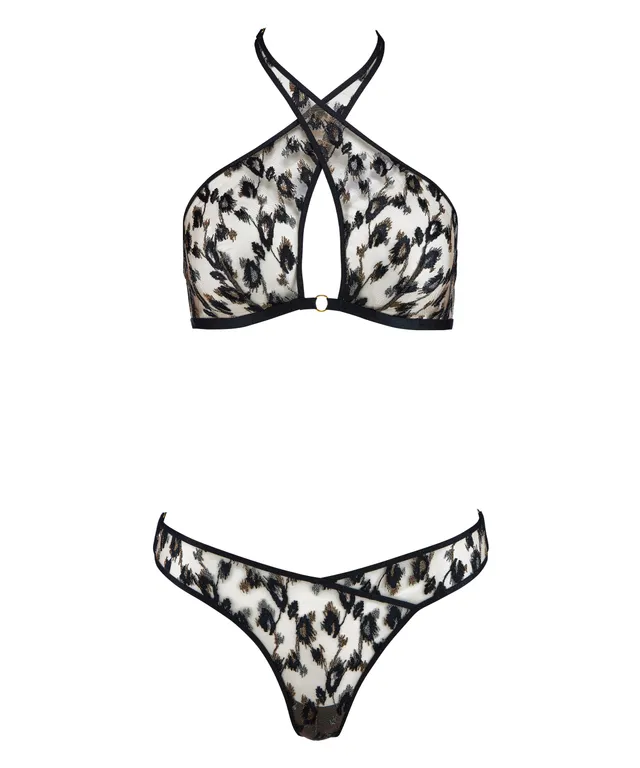 aubade-absolutely-wild-ensemble-bralette-tanga-metallic-fusion-2 image 1