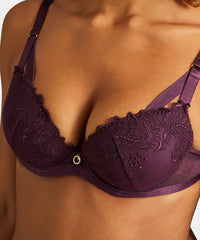aubade-femme-passion-push-up-moul-wineberry image 7