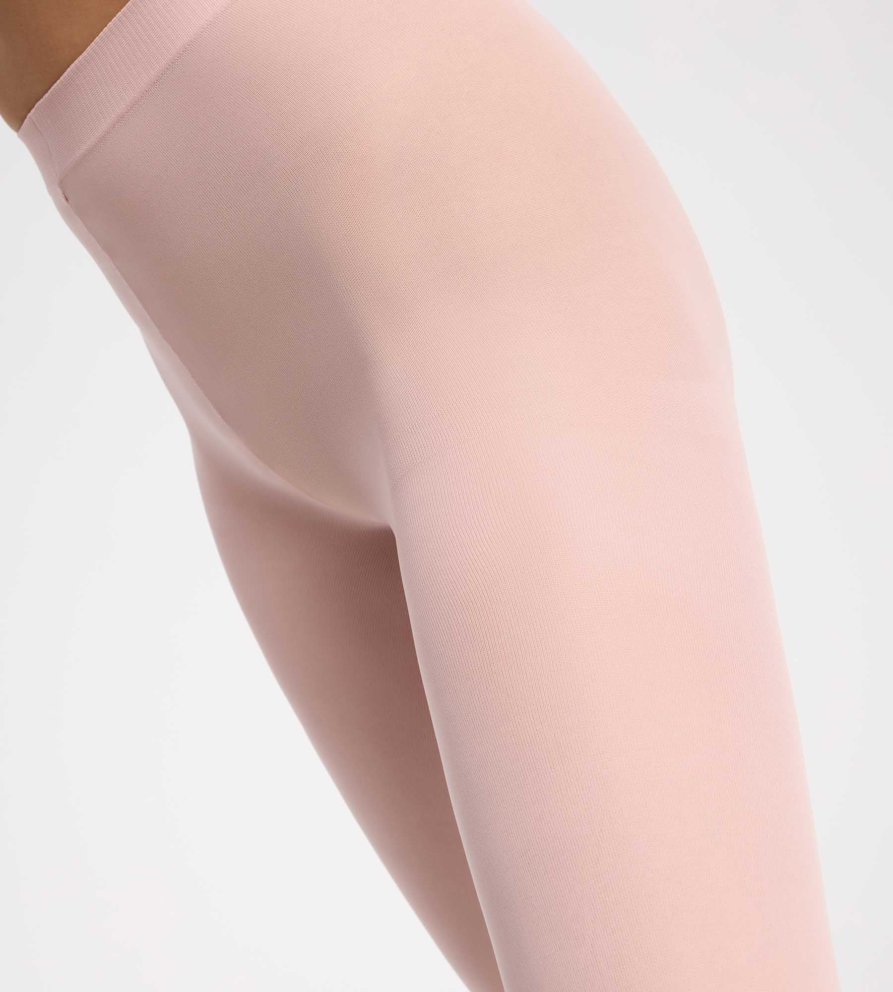 dim-opaque-velout-collant-50d-rose-ballet-ceinture-confort image 2