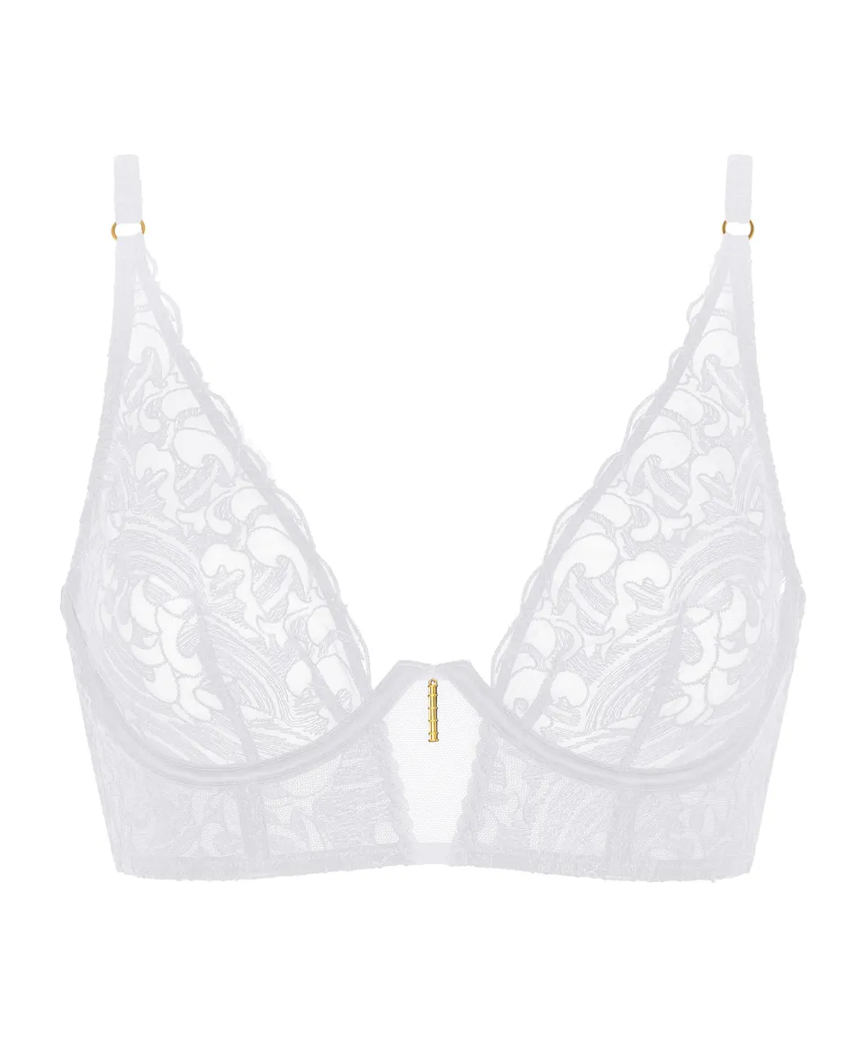 aubade-satin-memories-bustier-artic-blue image 1