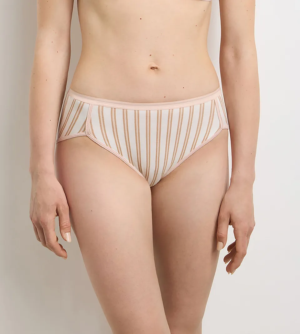 dim-x-in-s-de-la-fressange-lot-de-3-shortys-coton-bleu-p-tale image 1