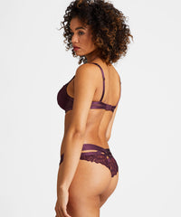 aubade-femme-passion-push-up-moul-wineberry image 4