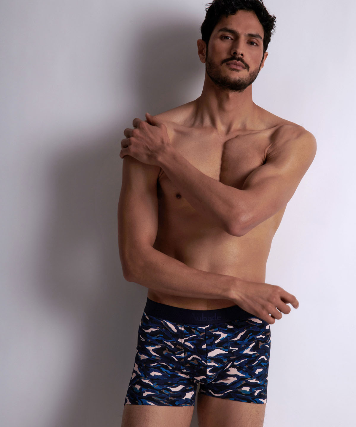 aubade-homme-blue-playful-boxer-homme image 2