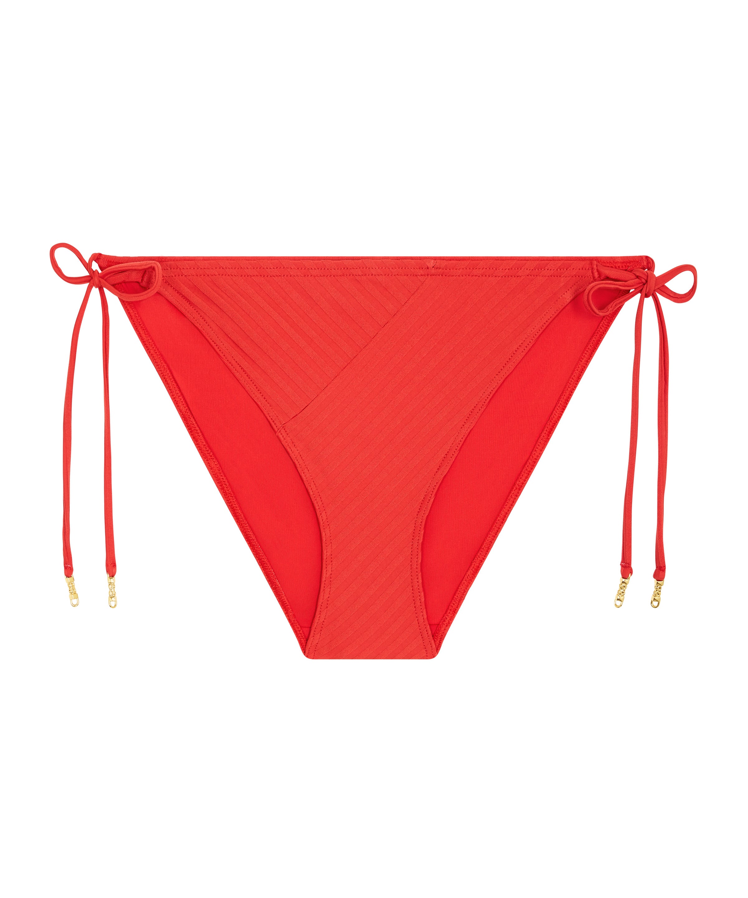 aubade-sun-pop-bas-de-maillot-de-bain-taille-basse-corail image 5