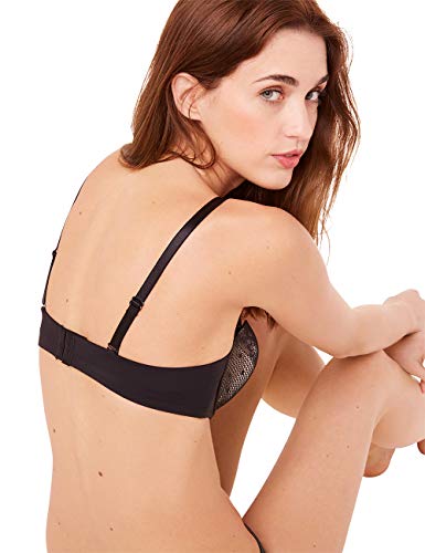 darjeeling-secrete-soutien-gorge-bretelles-amovibles-femme-noir-80c image 4