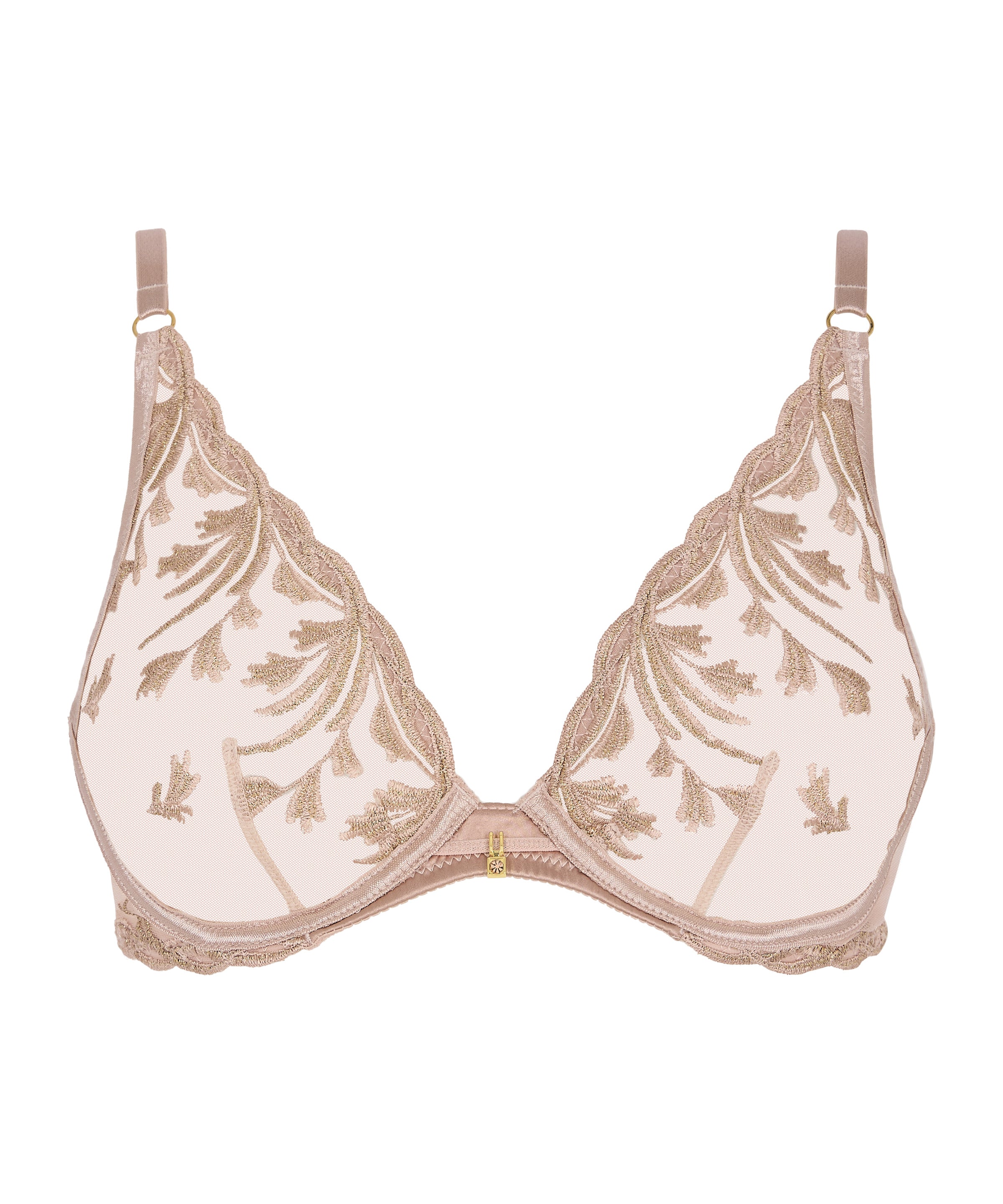 aubade-cosmic-romance-soutien-gorge-triangle-armatur-sand-rose image 8
