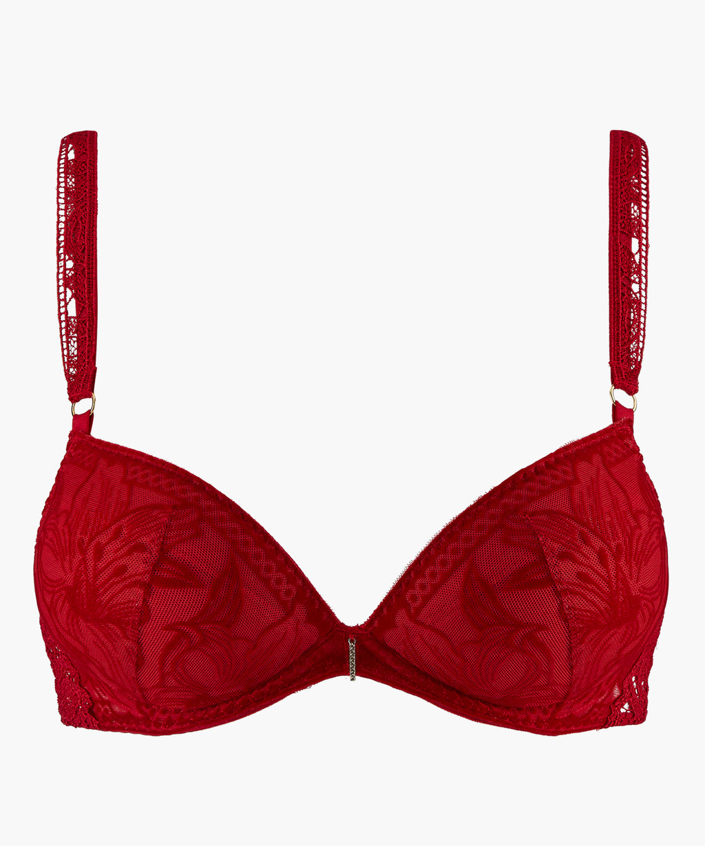 aubade-c-ur-corps-push-up-bh-rouge-rebelle image 1