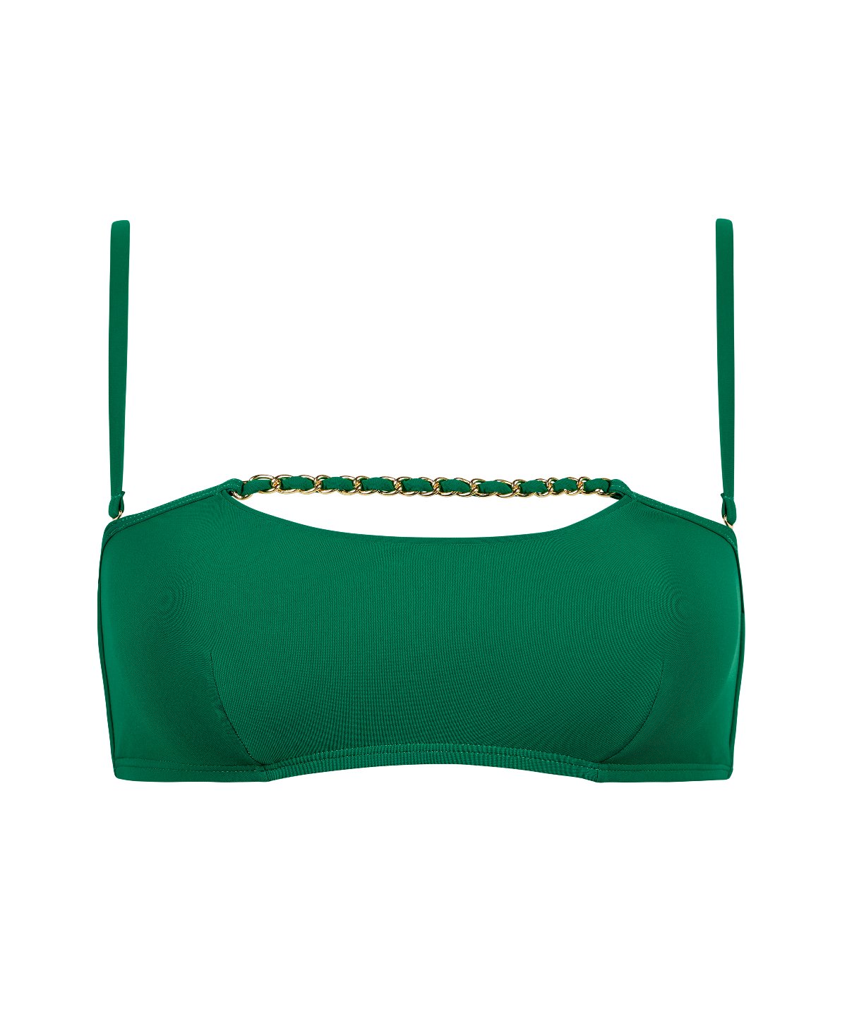 aubade-sparkling-treasure-haut-maillot-bandeau-palm-green image 1