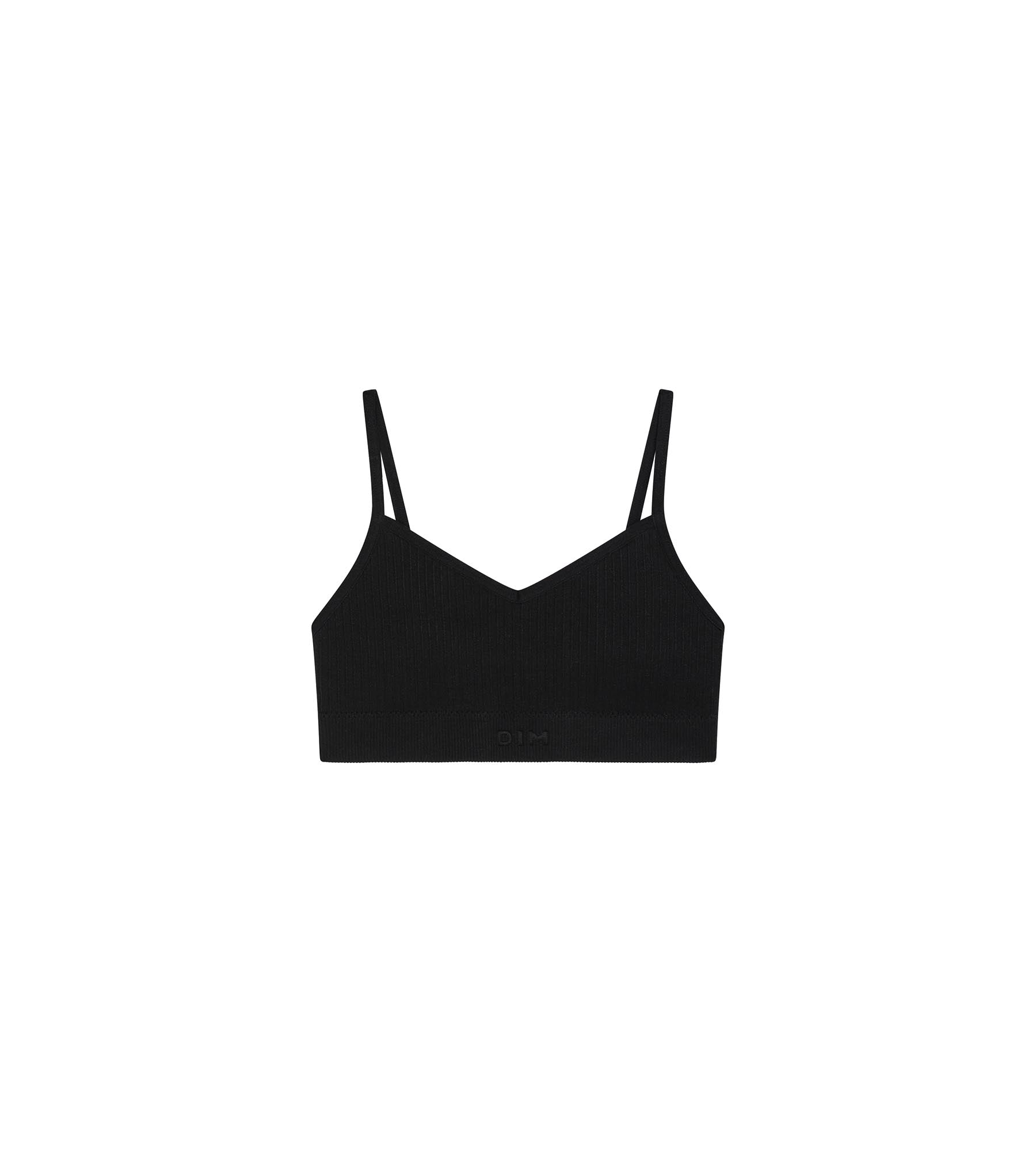 brassi-re-fille-dim-sans-couture-microfibre-noir image 1