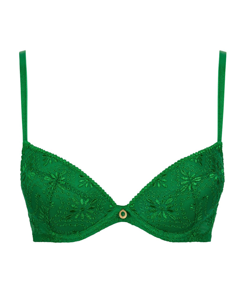 aubade-losing-my-mind-soutien-gorge-push-up-green-island image 1