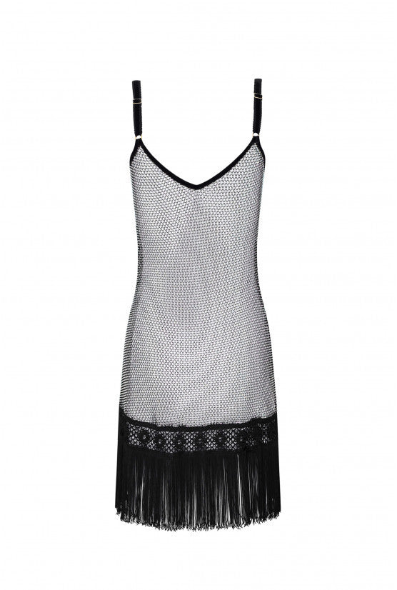 cadolle-robe-iridescente-noire-velours-r-sille image 3