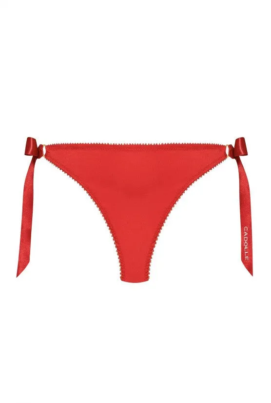 cadolle-culotte-satin-rouge-noeuds-geisha image 1