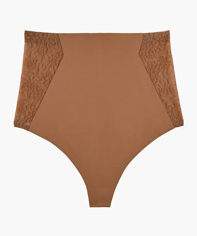 sculpt-by-aubade-culotte-taille-haute-cinnamon image 1