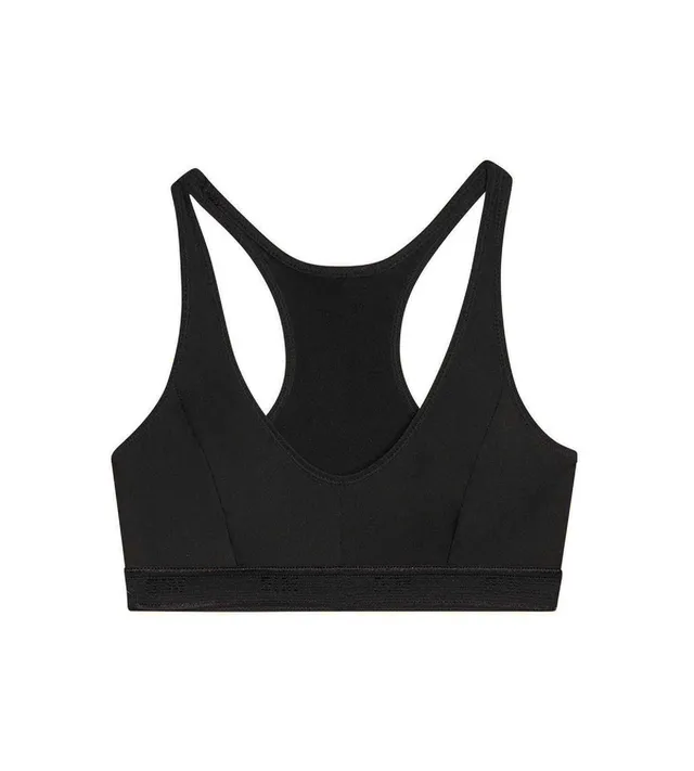dim-pocket-micro-girl-brassi-re-de-sport-noire-en-microfibre image 1
