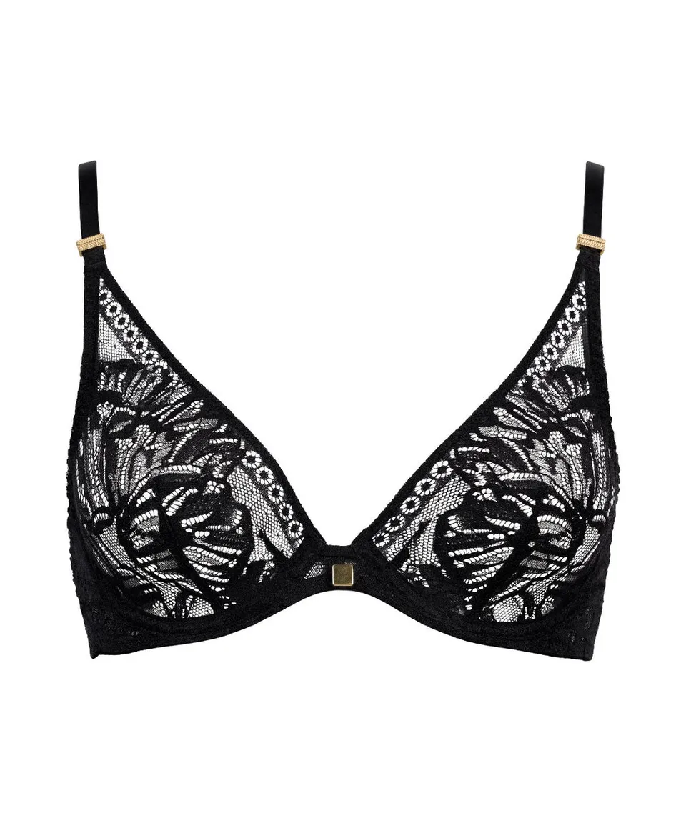aubade-love-soul-soutien-gorge-triangle-armatures-noir image 1