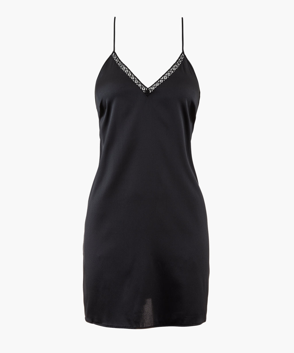 aubade-silk-desire-nuisette-soie-black image 1