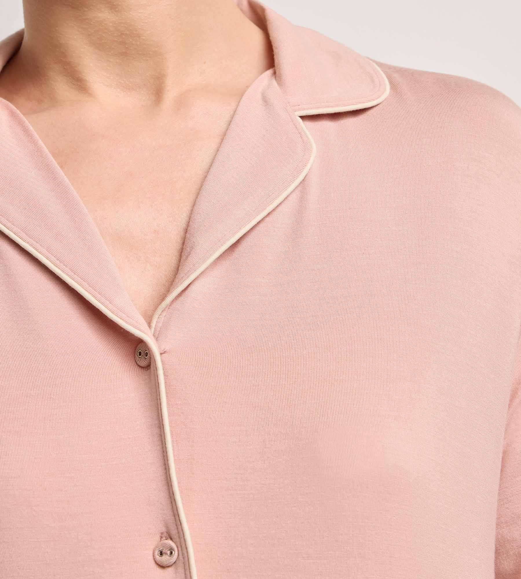 chemise-de-nuit-dim-soft-blush-rose-poudr-viscose-lasthanne image 3