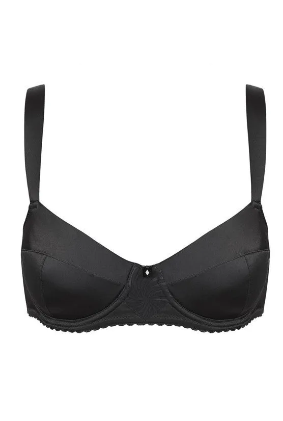 cadolle-lili-soutien-gorge-couture-satin-noir image 1