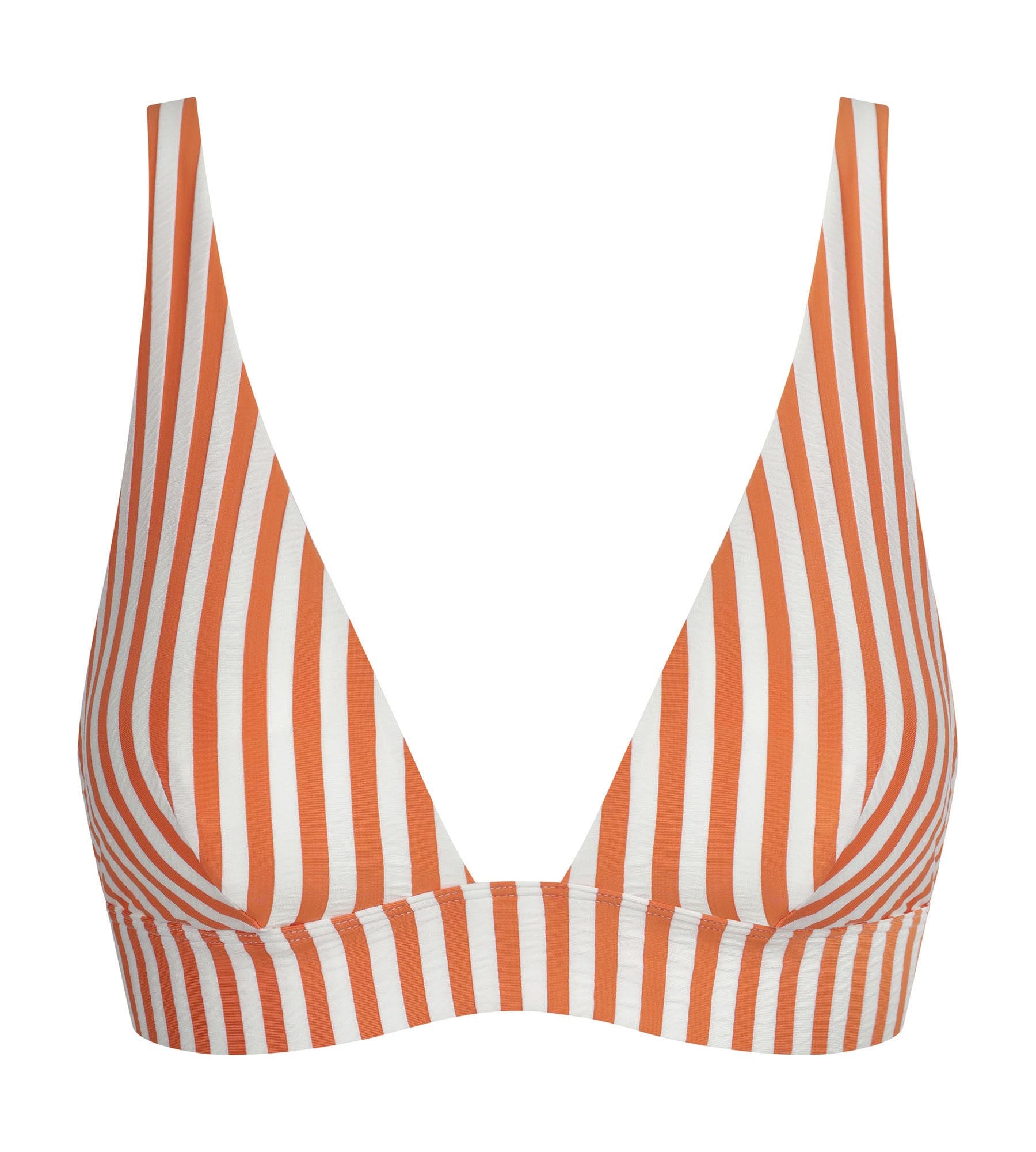 dim-swimwear-haut-de-maillot-triangle-ray-cru-orange-femme image 5