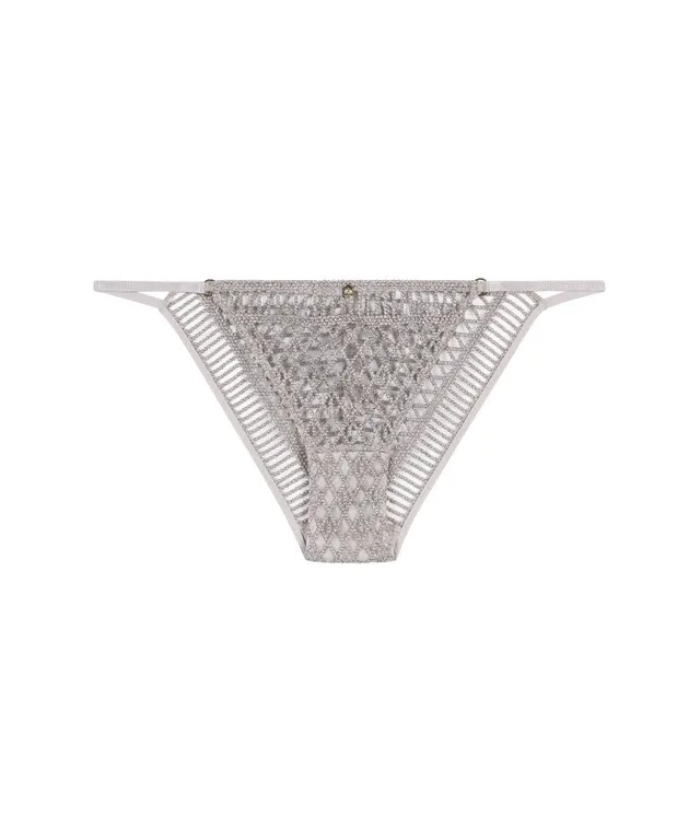 aubade-stardust-dream-culotte-taille-basse-cosmos-silver image 1